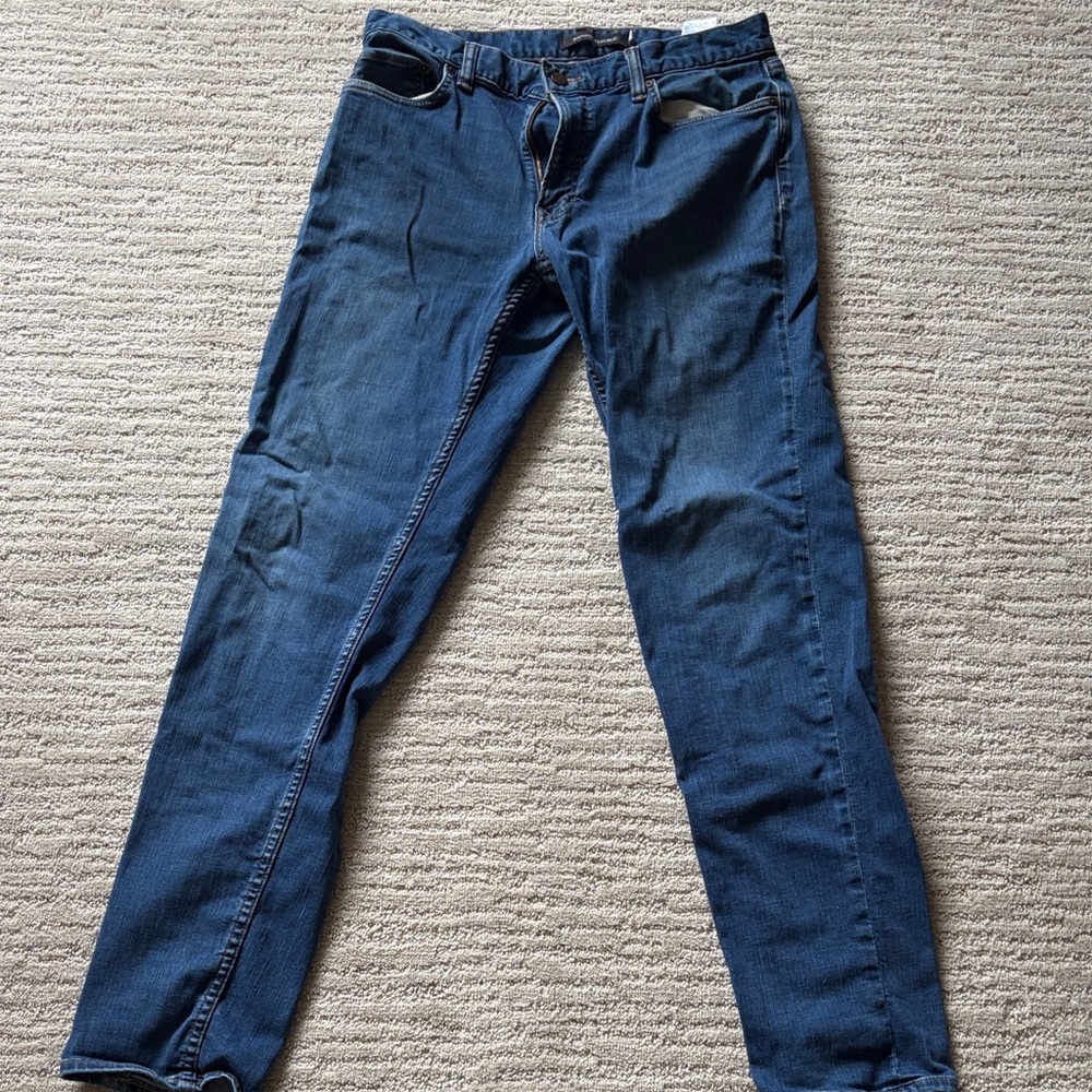 Banana Republic Men's Slim Jeans in Deep Blue